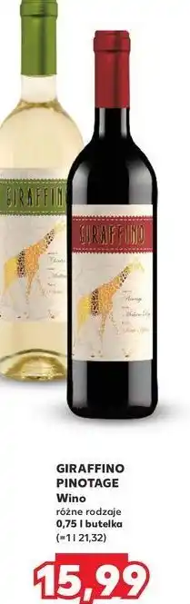 Kaufland Wino Giraffino oferta