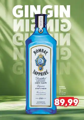 Kaufland Gin Bombay Sapphire oferta