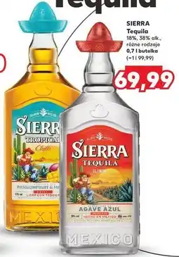 Kaufland Tequila Sierra Silver oferta