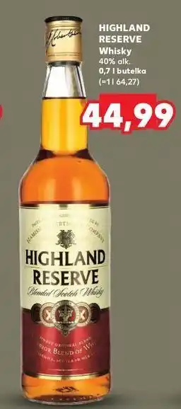 Kaufland Whisky Highland Reserve oferta