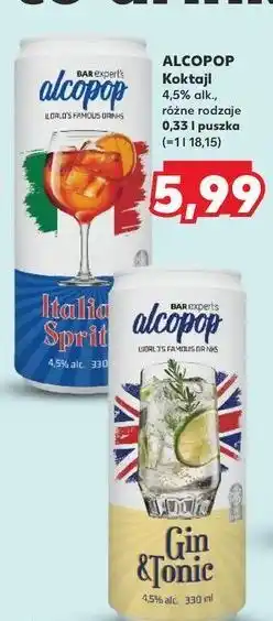 Kaufland Drink gin & tonic Alcopop oferta