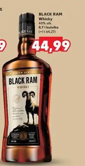 Kaufland Whisky Black Ram Premium Blended oferta