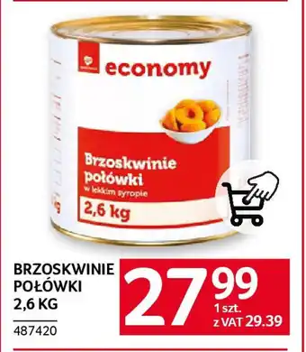 Selgros Brzoskwinie połówki oferta