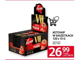 Selgros Ketchup w saszetkach oferta