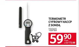 Termometr cyfrowy haccp z sondą