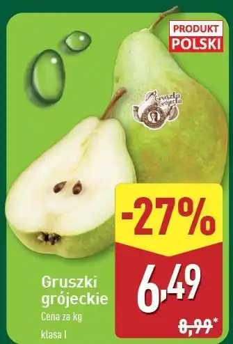 ALDI Gruszki grójeckie oferta