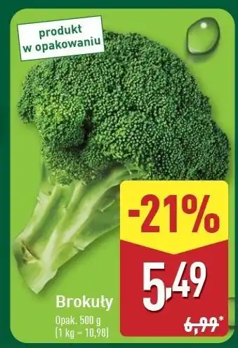 ALDI Brokuły oferta