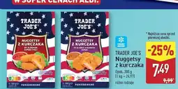 ALDI Nuggetsy z kurczaka fioletowe Trader Joe's oferta