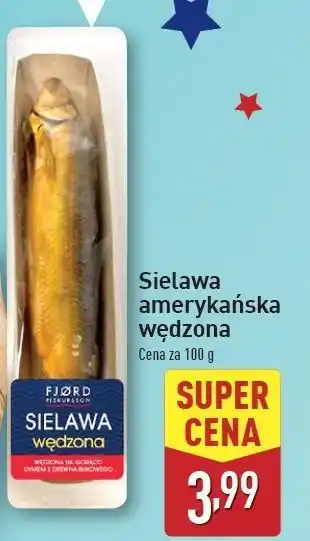 ALDI Sielawa amerykańska wędzona Fjord Fiskursson oferta