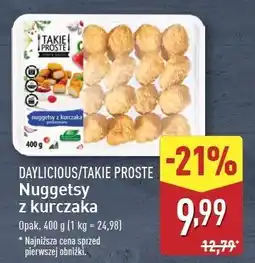 ALDI Nuggetsy z kurczaka Takie Proste oferta