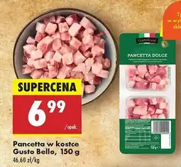 Biedronka Pancetta dolce Gustobello oferta