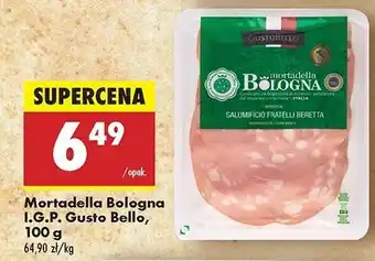 Biedronka Mortadella bologna icp Gustobello oferta
