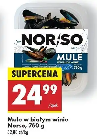 Biedronka Mule w białym winie Norso oferta