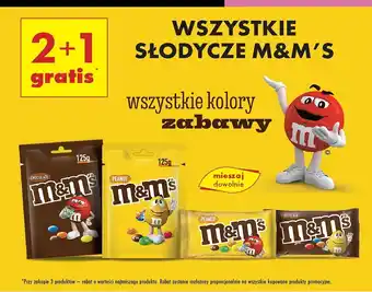 Biedronka Draże orzechowe M&M's oferta