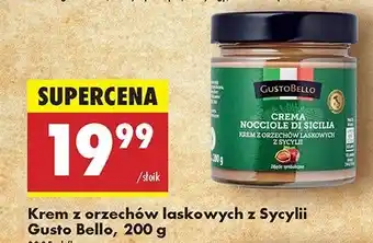 Biedronka Krem z orzechów laskowych Gustobello oferta