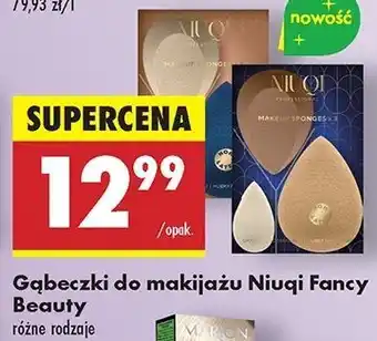 Biedronka Gąbka do demakijażu Niuqi oferta