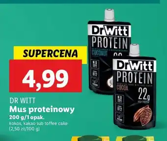 Lidl Mus toffee cake Dr witt oferta