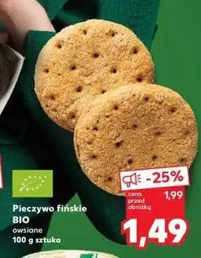 Kaufland Pieczywo fińskie owsiane bio oferta