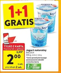 Intermarche Bieluch Jogurt naturalny 400 g oferta