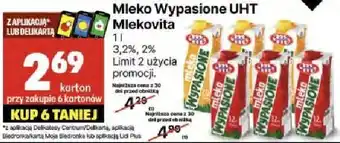 Delikatesy Centrum Mleko Wypasione UHT Mlekovita oferta