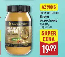 ALDI Krem orzechowy Go On Nutrition oferta