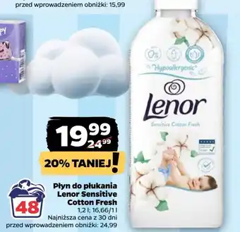 Netto Płyn do płukania Lenor Sensitive oferta