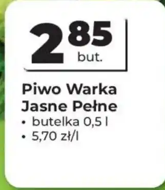 Odido Piwo warka jasne pełne oferta