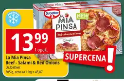 E.Leclerc Pinsa z salami Dr. Oetker oferta