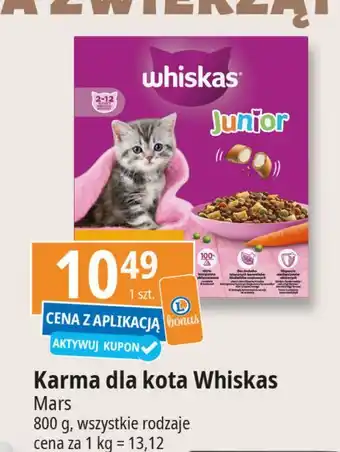 E.Leclerc Karma dla kota kurczak Whiskas Junior oferta