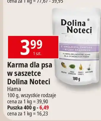 E.Leclerc Karma dla psa bogata w królika Dolina Noteci Premium oferta