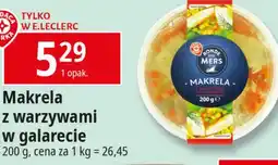 E.Leclerc Makrela z warzywami w galarecie Wiodąca Marka Ronde Des Mers oferta