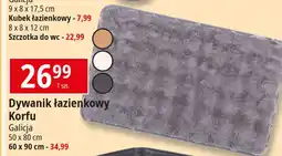 E.Leclerc Dywanik łazienkowy korfu 60 x 90 cm Galicja oferta