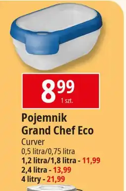 E.Leclerc Pojemniki na żywność grand chef poj. 4 l Curver oferta