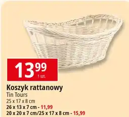 E.Leclerc Koszyk rattanowy 26 x 13 7 cm Tin Tours oferta