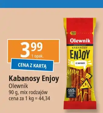 E.Leclerc Kabanosy z serem Olewnik Enjoy! oferta