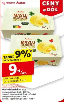 Auchan Masło irlandzkie oferta