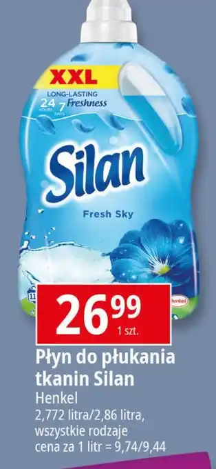 E.Leclerc Płyn do płukania fresh sky Silan Classic oferta