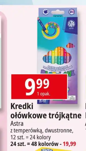 E.Leclerc Kredki ołówkowe dwustronne Astra oferta