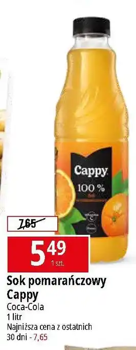 E.Leclerc Sok pomarańczowy Cappy oferta