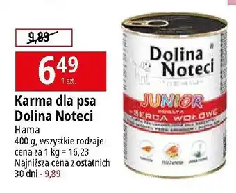 E.Leclerc Karma dla psów bogata w serca wołowe Dolina Noteci oferta