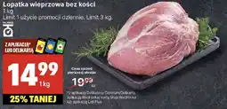 Delikatesy Centrum Łopatka wieprzowa bez kości oferta