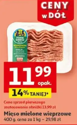 Auchan Mięso mielone wieprzowe oferta