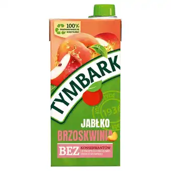 E.Leclerc Tymbark Napój owocowy jabłko brzoskwinia 1 l oferta