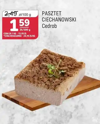 Społem Pasztet Cedrob oferta