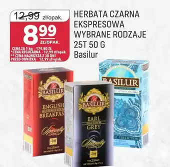 Społem Herbata Basilur oferta