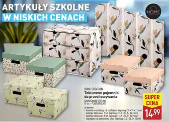 ALDI Pojemnik do przechowywania Home Creation oferta