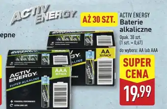 ALDI Baterie Activ Energy oferta