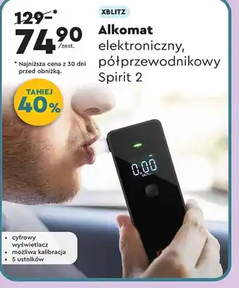 Biedronka Alkomat Xblitz oferta