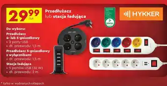 Biedronka Stacja ładująca usb Hykker oferta