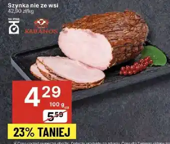 Delikatesy Centrum Szynka nie ze wsi oferta